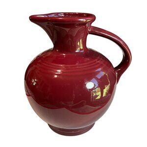 Fiesta Burgundy Water‎ Pitcher Carafe